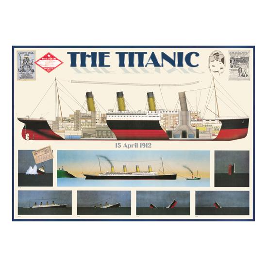 Eurographics Titanic 1000-teiliges Puzzle