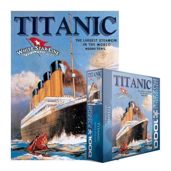 Eurographics Titanic 1000-teiliges Puzzle