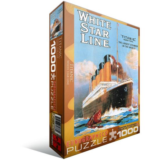 Eurographics Titanic 1000-teiliges Puzzle