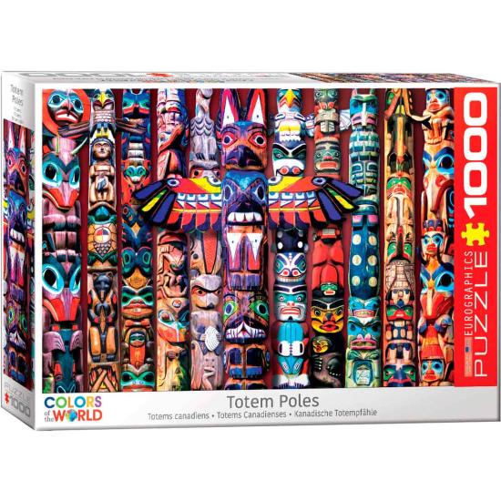 Eurographics Canadian Totems 1000-teiliges Puzzle