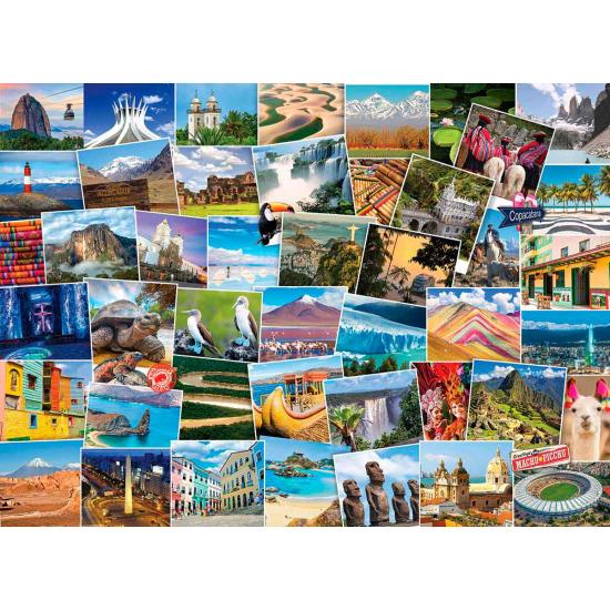 Eurographics Globetrotter Südamerika Puzzle 1000 Teile