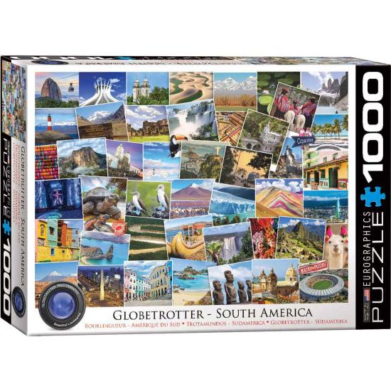 Eurographics Globetrotter Südamerika Puzzle 1000 Teile