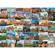 Puzzle Eurographics Globetrotter: Burgen und Paläste 1000 Teile