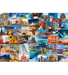 Puzzle Eurographics Globetrotter: Die Welt der 1000 Teile