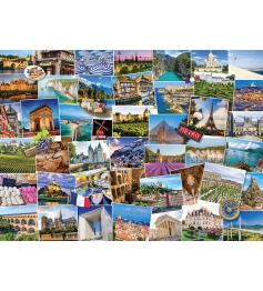 Eurographics Globetrotter Frankreich 1000-teiliges Puzzle