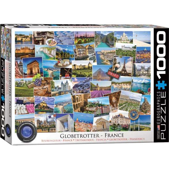 Eurographics Globetrotter Frankreich 1000-teiliges Puzzle