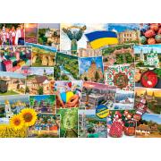 Eurographics Globetrotter Ukraine 1000-teiliges Puzzle