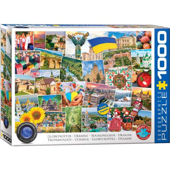 Eurographics Globetrotter Ukraine 1000-teiliges Puzzle