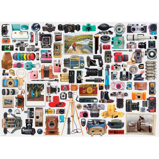 Eurographics Puzzle Eine Welt der Kameras 1000 Teile