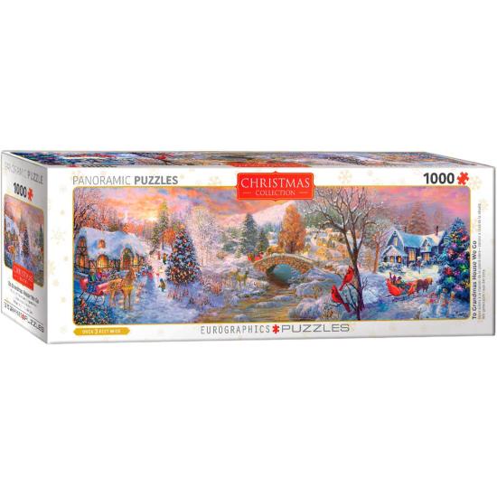 Eurographics Puzzle Let's Go to Grandma's House, 1000 Te Eurographics Puzzle Let's Go to Grandma's House, 1000 Te