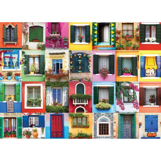 Eurographics Puzzle Fenster des Mittelmeers 1000 Teile