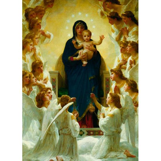 Eurographics Puzzle Jungfrau mit Engeln 1000 Teile