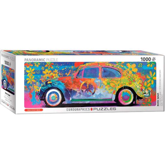 Eurographics Volkswagen Beetle Splash-Puzzle mit 1000 Teilen