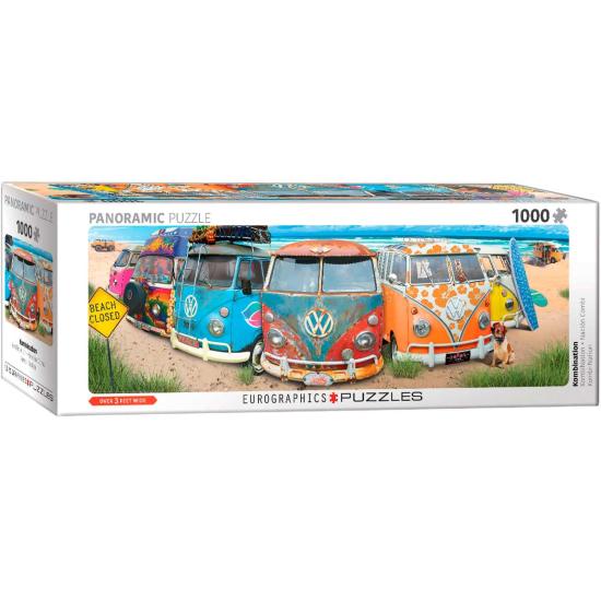 Eurographics Volkswagen Combi-Nation-Puzzle mit 1000 Teilen