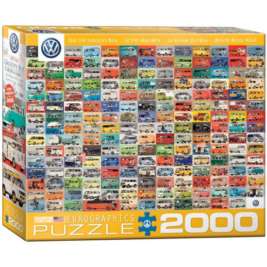 Eurographics Volkswagen Kombi Router Puzzle 2000 Teile