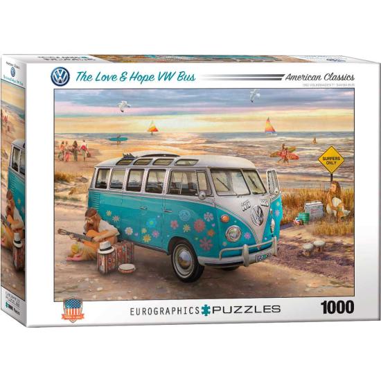 Eurographics Volkswagen Love and Hope 1000-Fuß-Puzzle