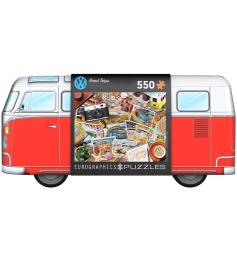 Eurographics Volkswagen Road Trips 550-teiliges Puzzle