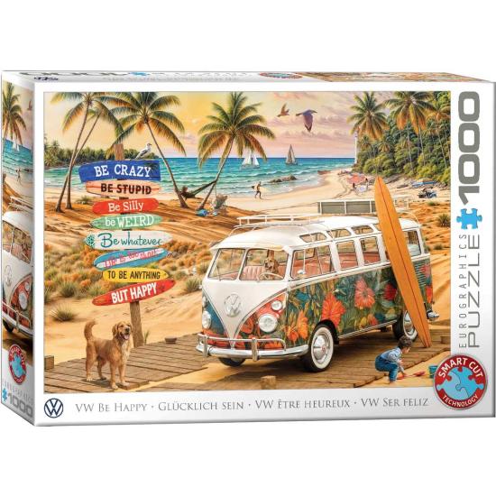 Puzzle Eurographics Vw Sei Glücklich 1000 Teile