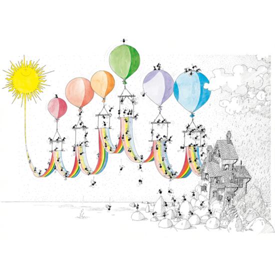 Fabio Vettori Regenbogen-Puzzle 1080 Teile Fabio Vettori Regenbogen-Puzzle 1080 Teile