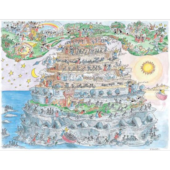 Fabio Vettori Puzzle Fegefeuer 1080 Teile