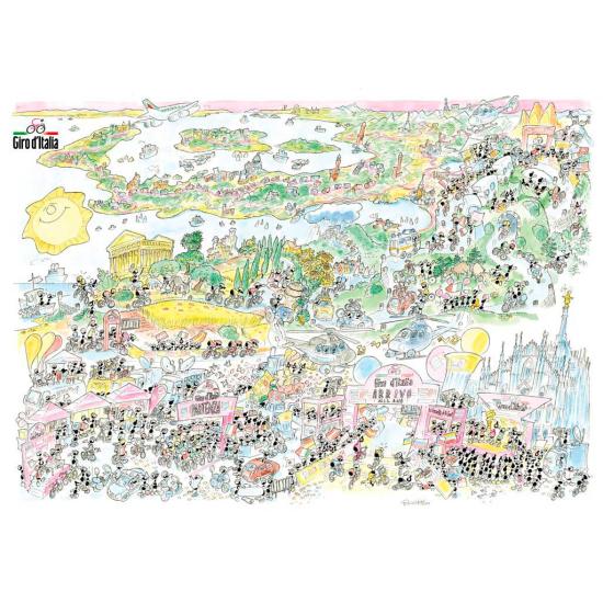 Fabio Vettori Giro d'Italia Puzzle 1080 Teile