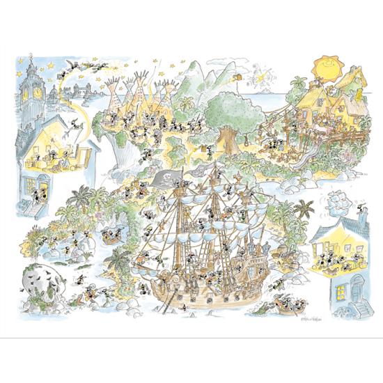 Fabio Vettori Peter Pan Puzzle 1080 Teile
