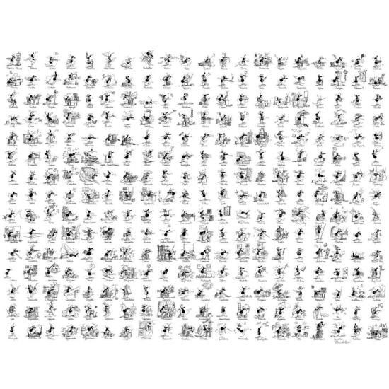 Puzzle Fabio Vettori Rennen mit 1080 Teilen