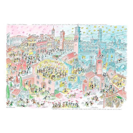 Fabio Vettori Romeo und Julia Puzzle 1080 Teile