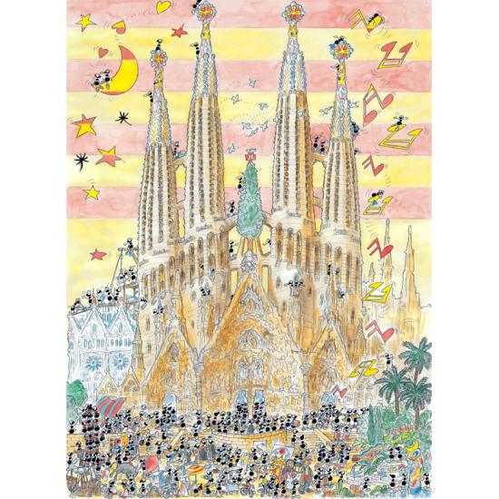 Fabio Vettori Sagrada Familia Puzzle, Barcelona 1080 Teile