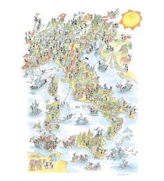 Fabio Vettori Puzzle „Einheit Italiens“, 1080 Teile