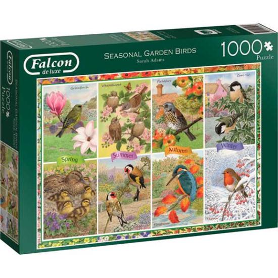 Falcon Seasonal Garden Birds Puzzle 1000 Teile