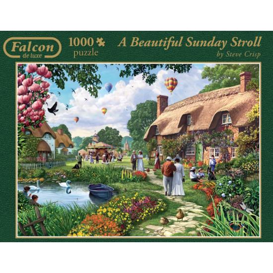Falcon Beautiful Sunday Afternoon Puzzle 1000 Teile