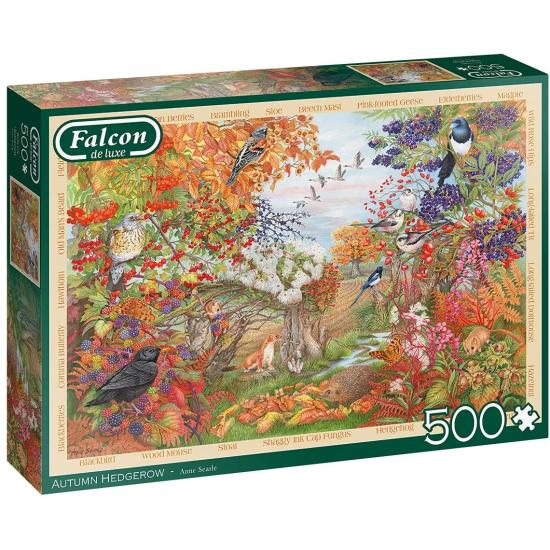Falken-Herbstwald-Puzzle 500 Teile Falken-Herbstwald-Puzzle 500 Teile