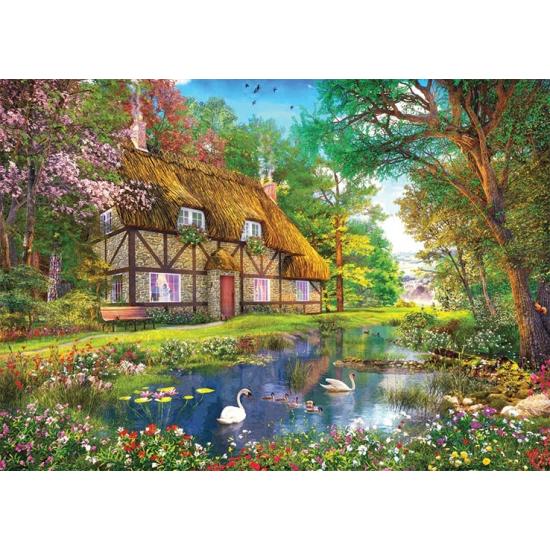 Falcon Lakeside Cabin Puzzle 1000 Teile