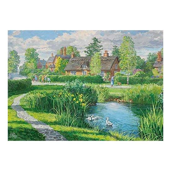 Falcon River Cabins Puzzle 2 x 500 Teile Falcon River Cabins Puzzle 2 x 500 Teile