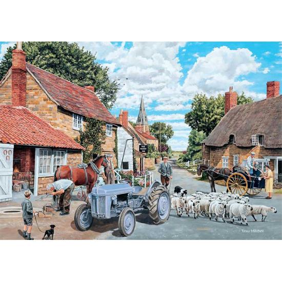 Falcon Landstraße Puzzle 500 Teile