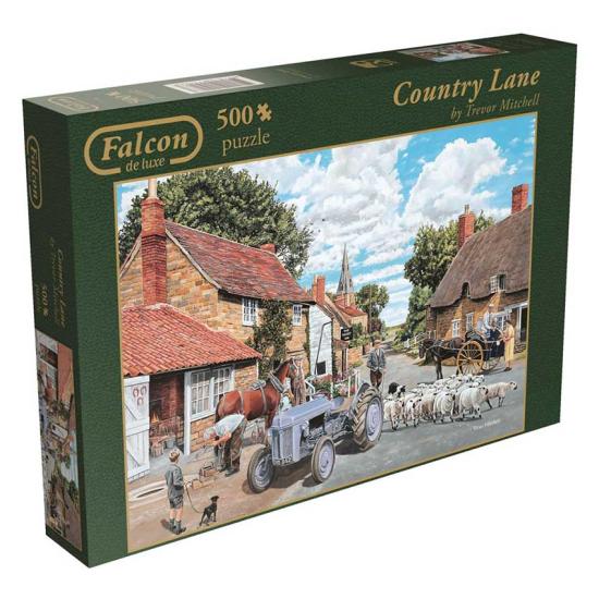 Falcon Landstraße Puzzle 500 Teile