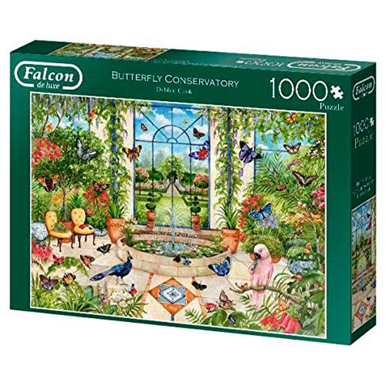 Falcon Butterfly Wintergarten-Puzzle 1000 Teile