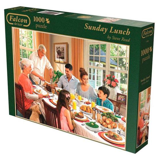 Falcon Puzzle Sunday Lunch 1000 Teile