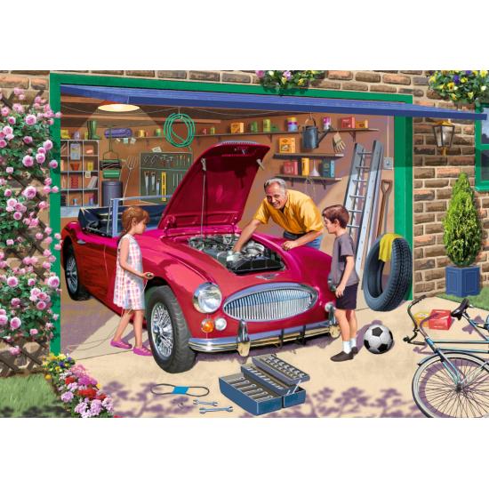 Puzzle Falcon Opas Garage 500 Teile
