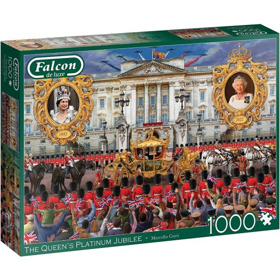 Puzzle Falcon Das Platin-Jubiläum der Königin 1000 Teile Puzzle Falcon Das Platin-Jubiläum der Königin 1000 Teile