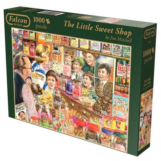 Puzzle Falcon Der Süßigkeitenkiosk mit 1000 Teilen