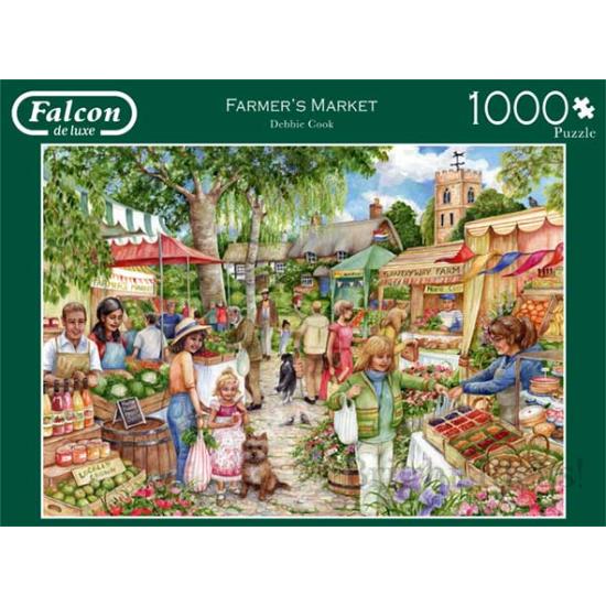 Puzzle Falcon Der Bauernmarkt 1000 Teile