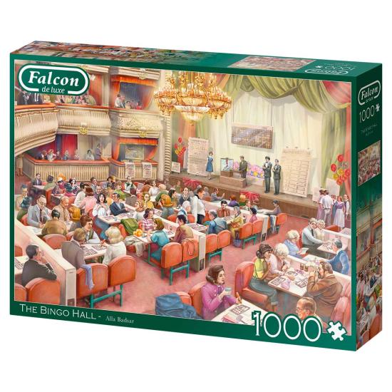 Puzzle Falcon Die Bingohalle 1000 Teile
