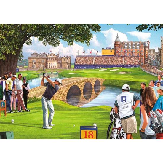 Falcon Hole 18 Puzzle mit 500 Teilen Falcon Hole 18 Puzzle mit 500 Teilen