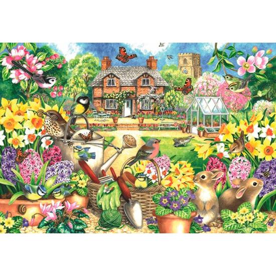 Falcon Spring Garden Puzzle 1000 Teile