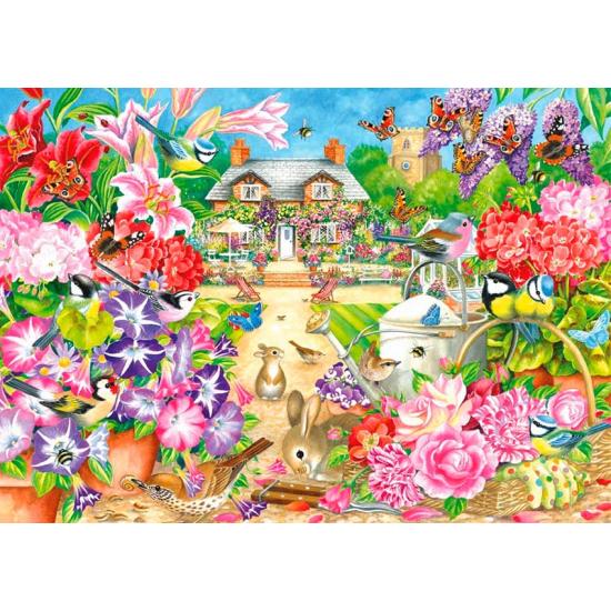 Falcon Summer Garden Puzzle 1000 Teile