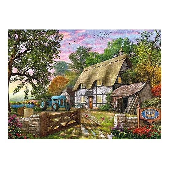 Falcon Puzzle Die Bauernhütte 1000 Teile