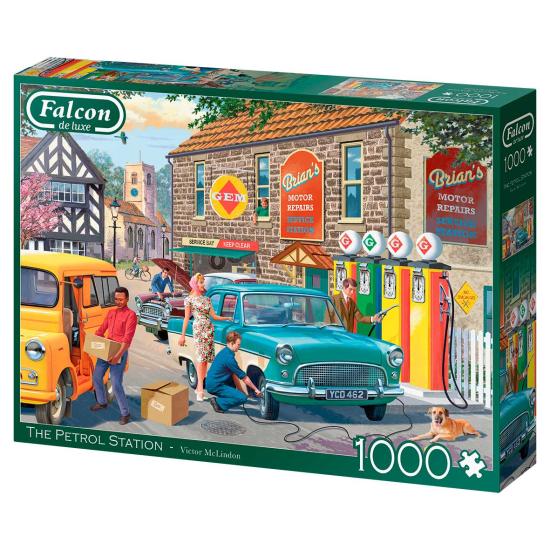 Puzzle Falcon Die Tankstelle 1000 Teile