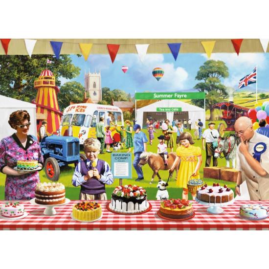 Puzzle Falcon 1000-teiliger Kuchenwettbewerb